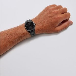 Nixon Time Teller Watch 37mm in Black